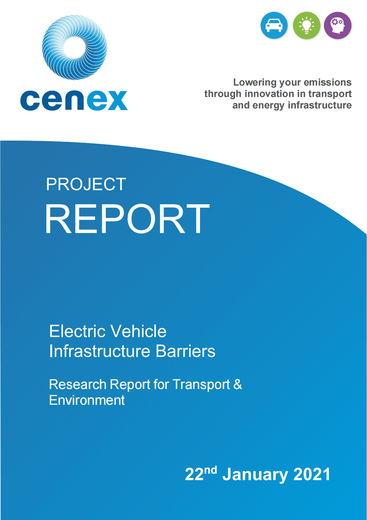 cenex：2021年电动汽车基础设施发展障碍报告【英文版】 第1页