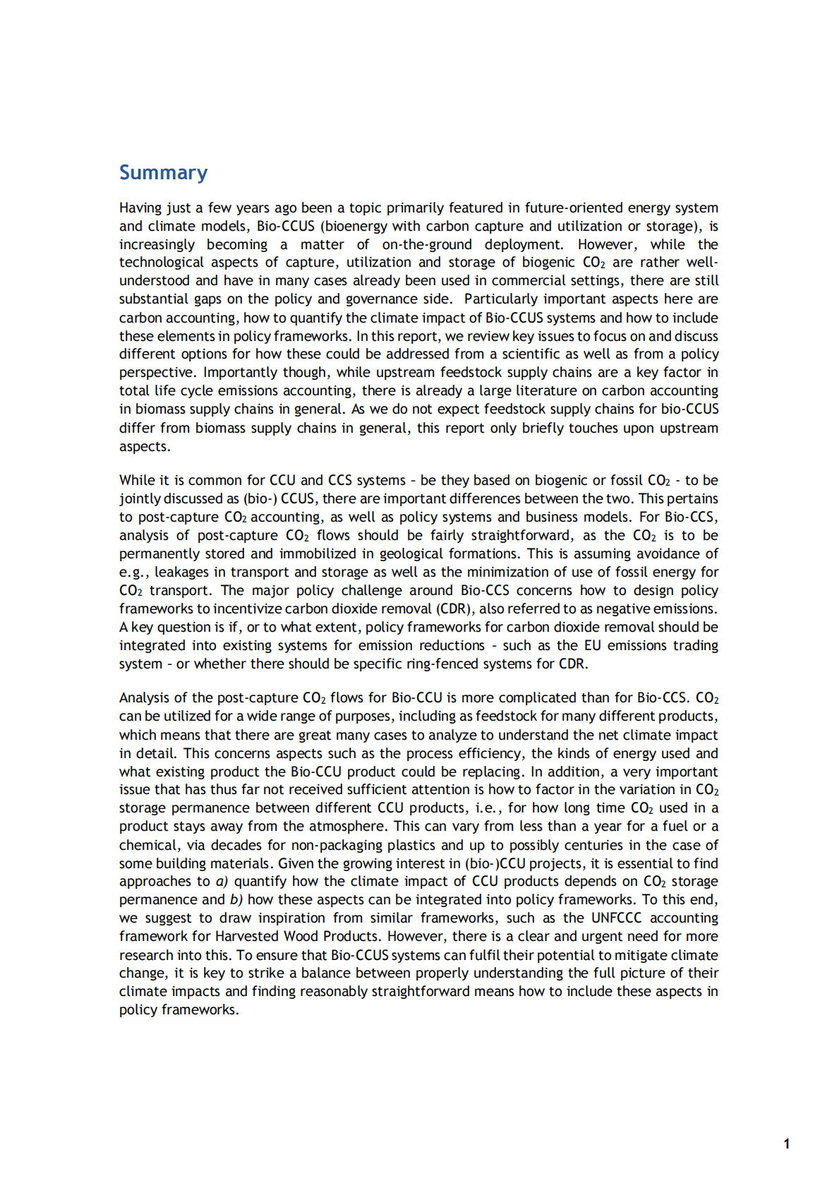 国际能源署：生物CCUS供应链中的碳核算——确定科学和政策的关键问题【英文版】 第3页