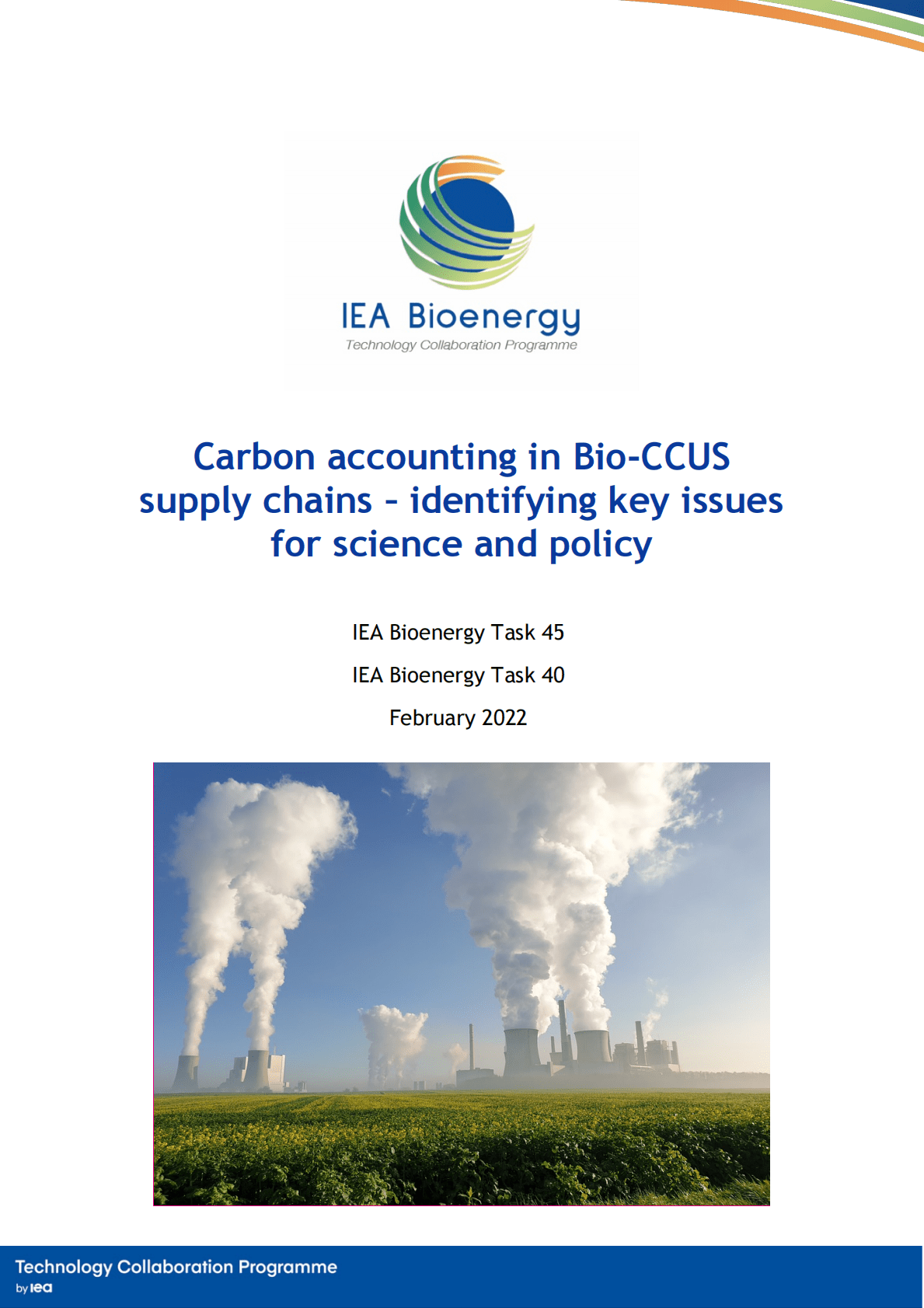 国际能源署：生物CCUS供应链中的碳核算——确定科学和政策的关键问题【英文版】 第1页