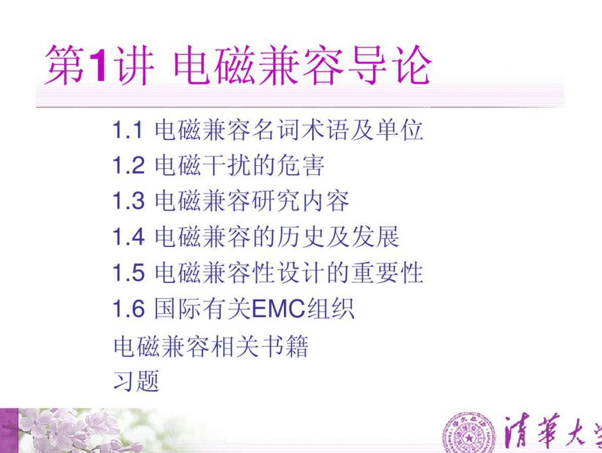 清华大学电磁兼容Advanced EMC培训教材 第2页