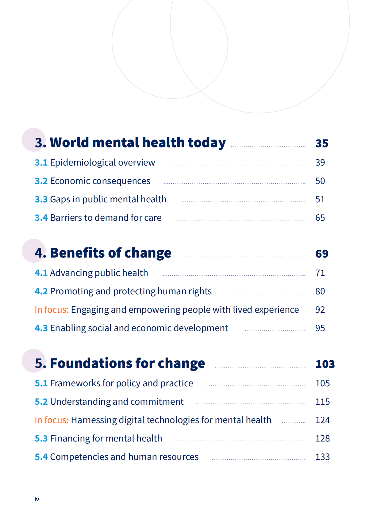 世界卫生组织：世界精神卫生报告：向所有人享有精神卫生服务转型【英文版】 第6页