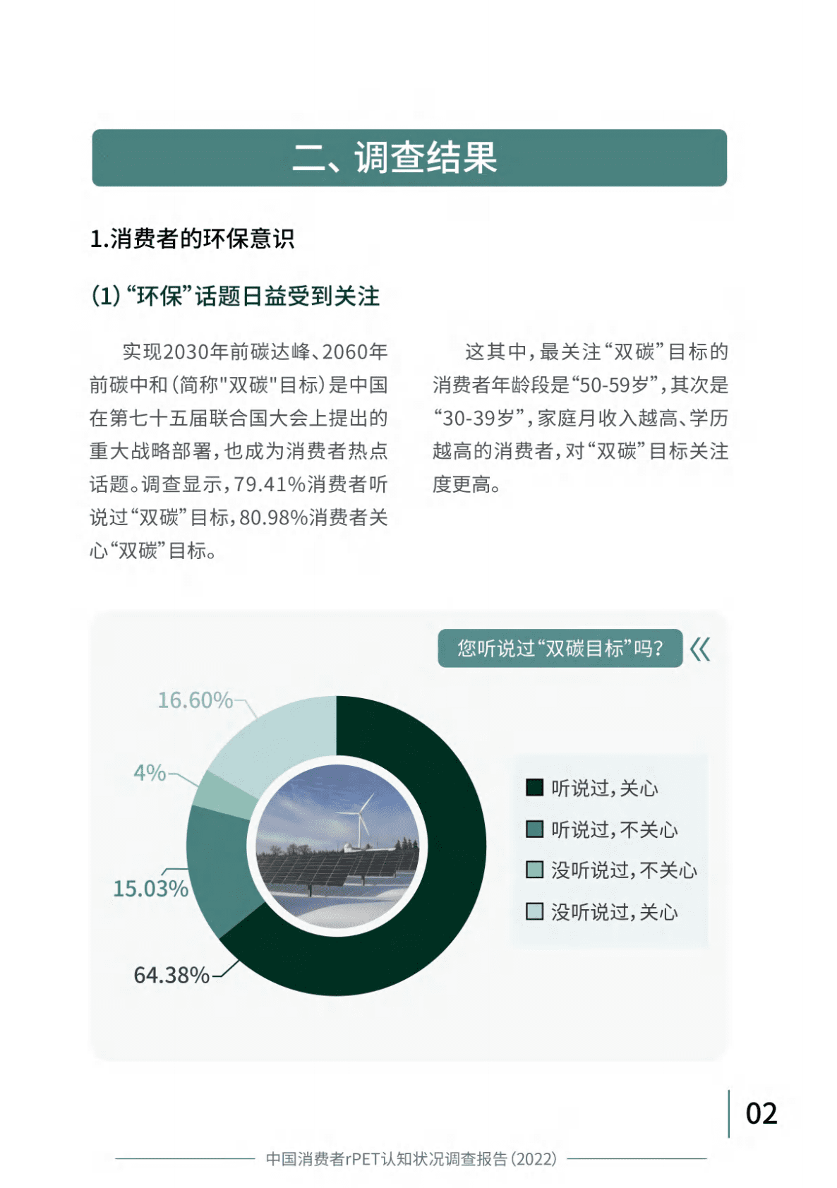 CFIC：中国消费者rPET认知状况调查报告（2022） 第5页