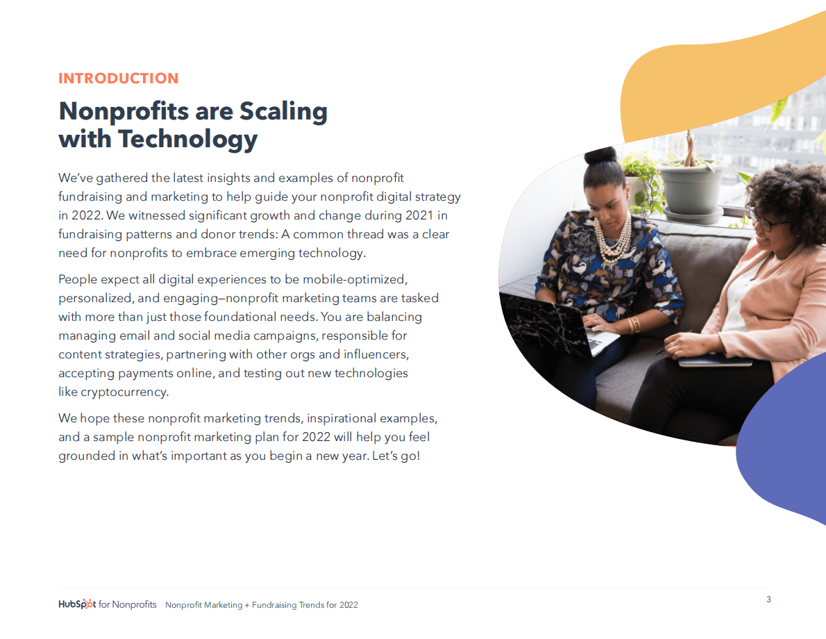 HubSpot：2022年非营利营销和筹款趋势报告【英文版】 第3页