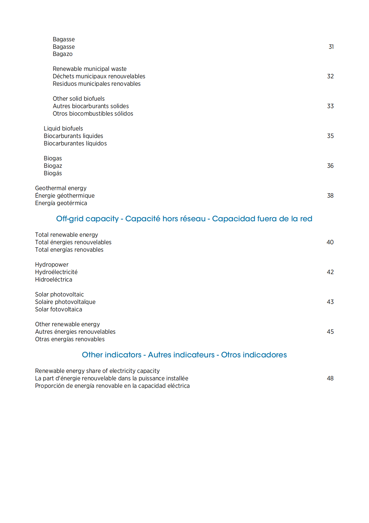 国际可再生能源署：全球可再生能源装机容量统计年鉴2022【英文版】 第6页