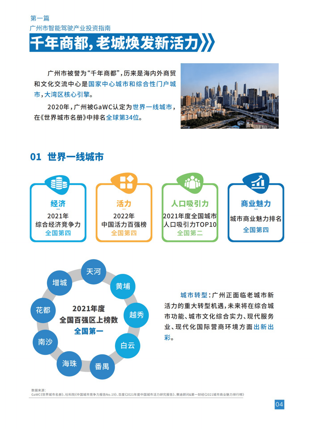 广州市商务局：广州市智能驾驶产业投资指南 第6页