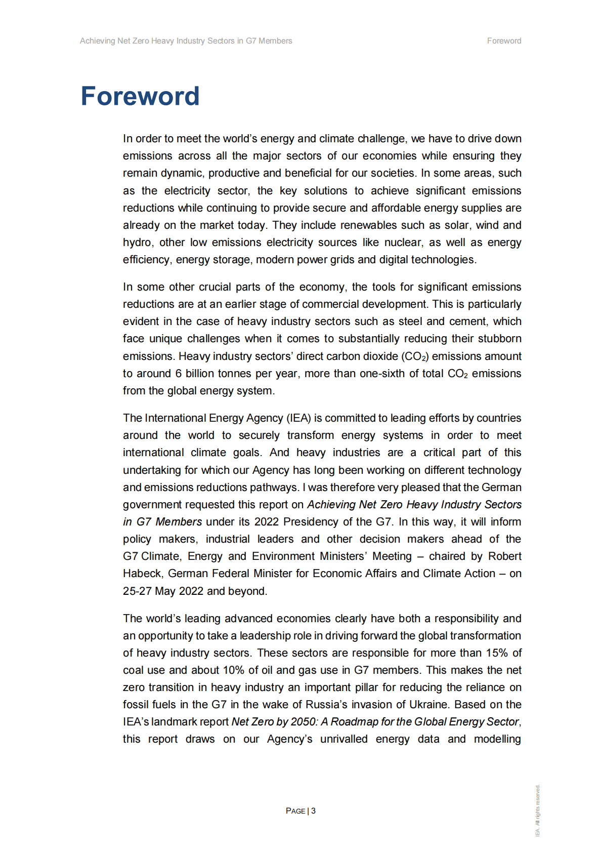 国际能源署(IEA)：七国集团实现重工业净零增长【英文版】 第4页