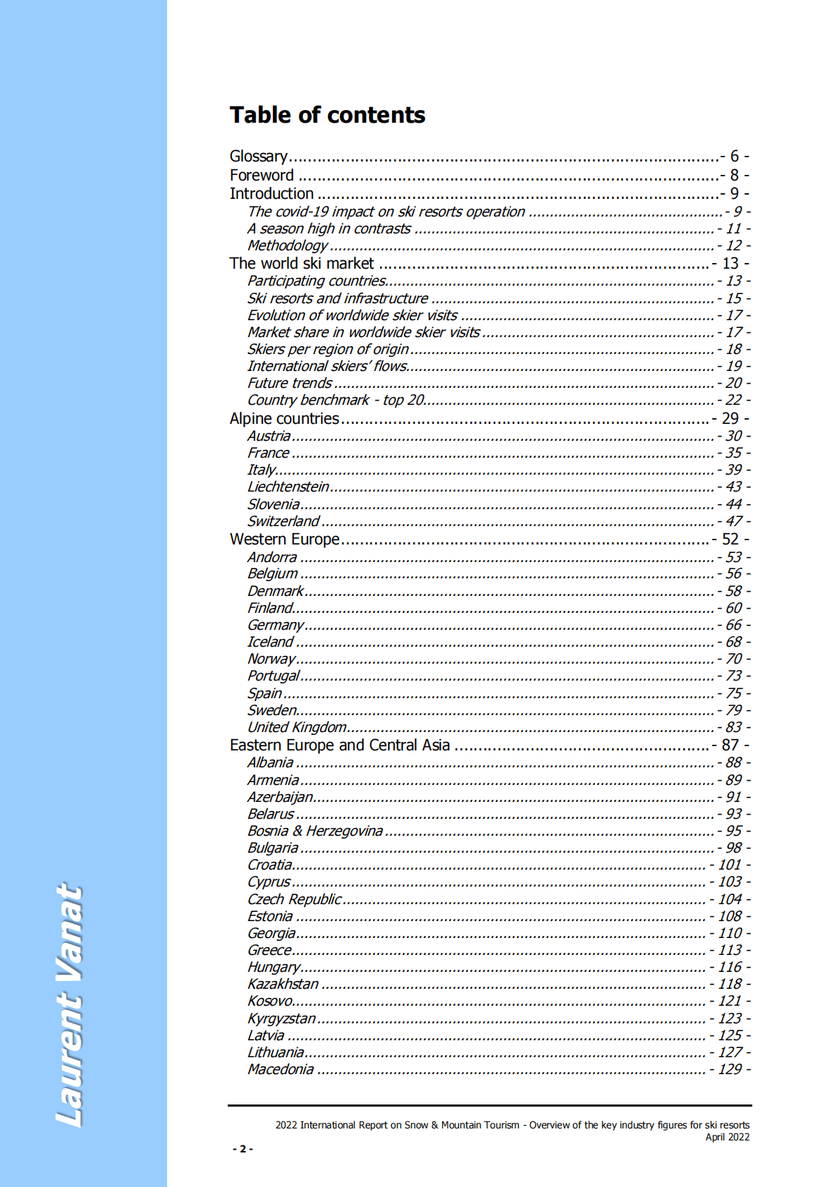 Laurent Vanat：2022年国际雪山旅游报告【英文版】 第2页