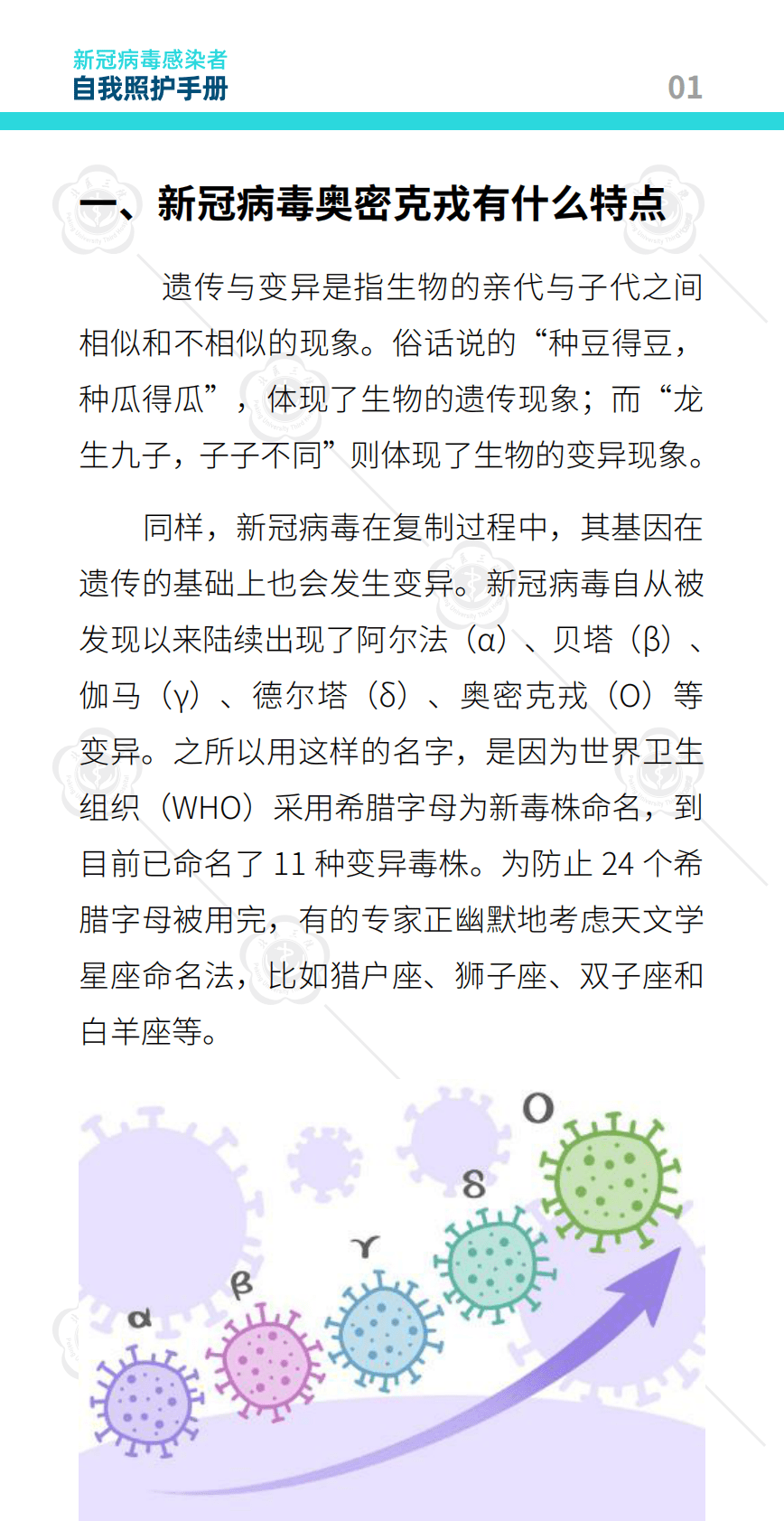 北京大学第三医院：新冠病毒感染者自我照护手册 第5页