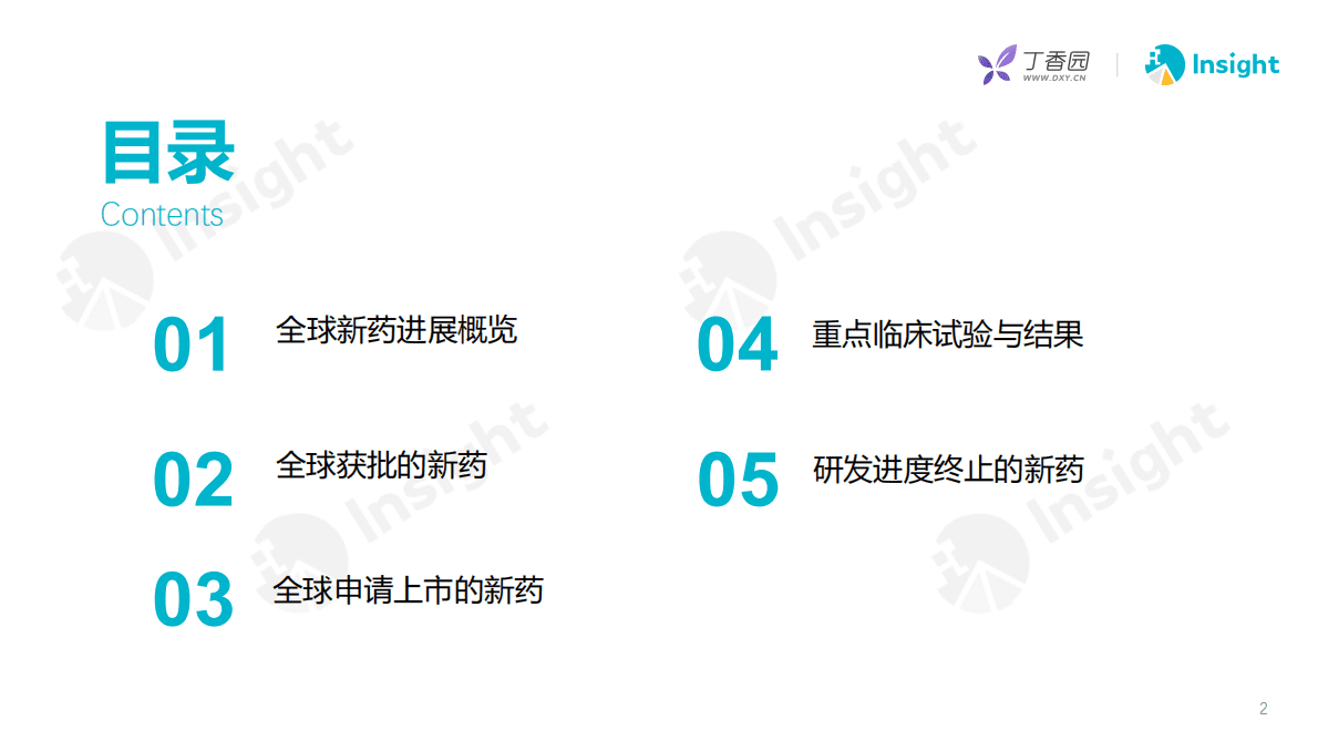 丁香园：2022年11月全球新药月度报告 第2页