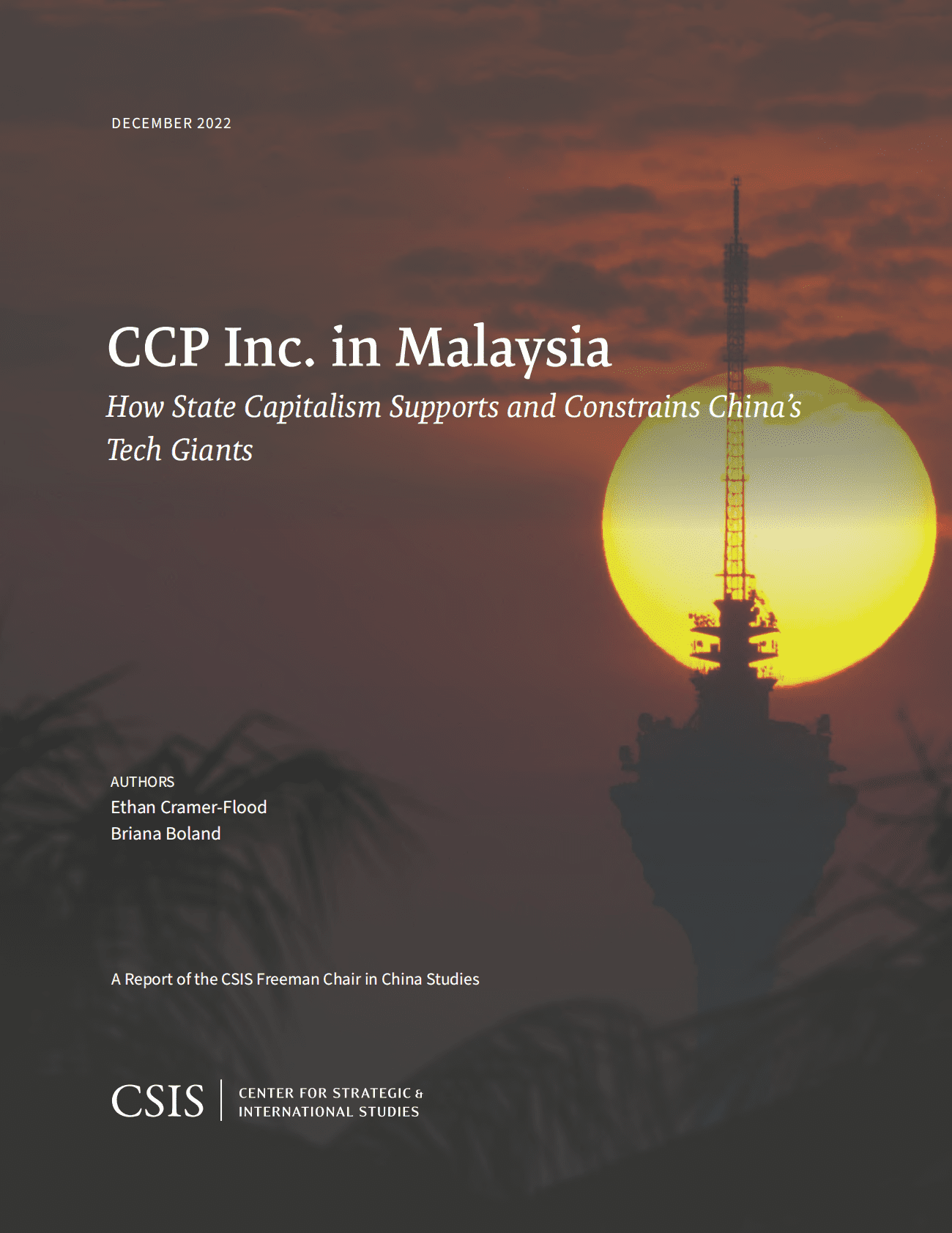 国际战略研究中心：国家资本主义如何支持和约束中国的科技巨头【英文版】 第1页