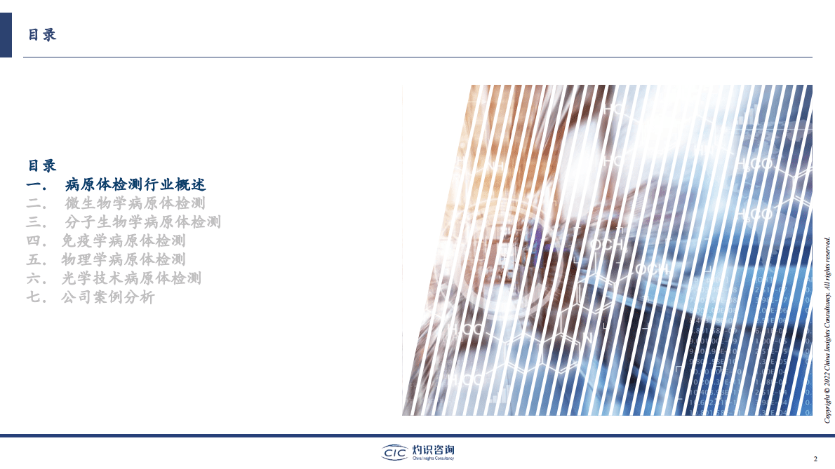 灼识咨询：2022中国病原体检测行业蓝皮书 第2页