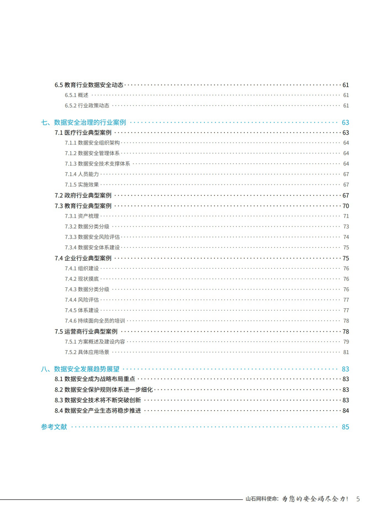 山石网科：数据安全治理白皮书2.0 第5页