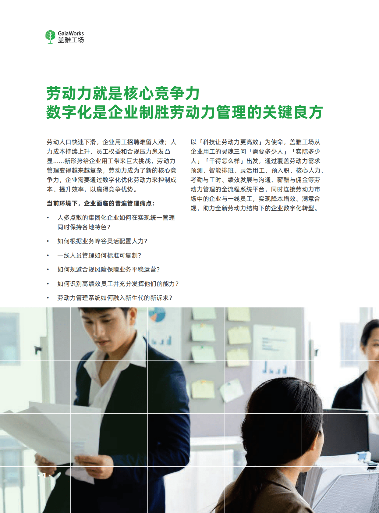 盖雅工场：高端制造业&middot;连锁零售业&middot;现代服务业&middot;政企单位行业案例集 第2页