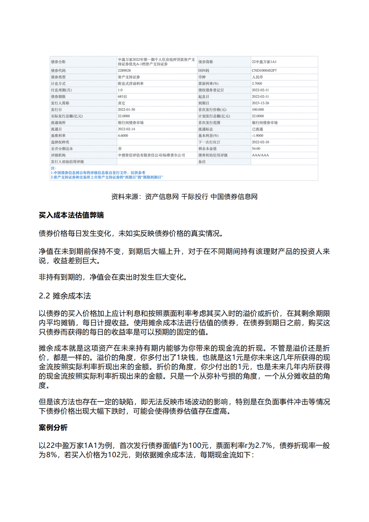 千际投行：2022年债券估值工具和方法 第3页