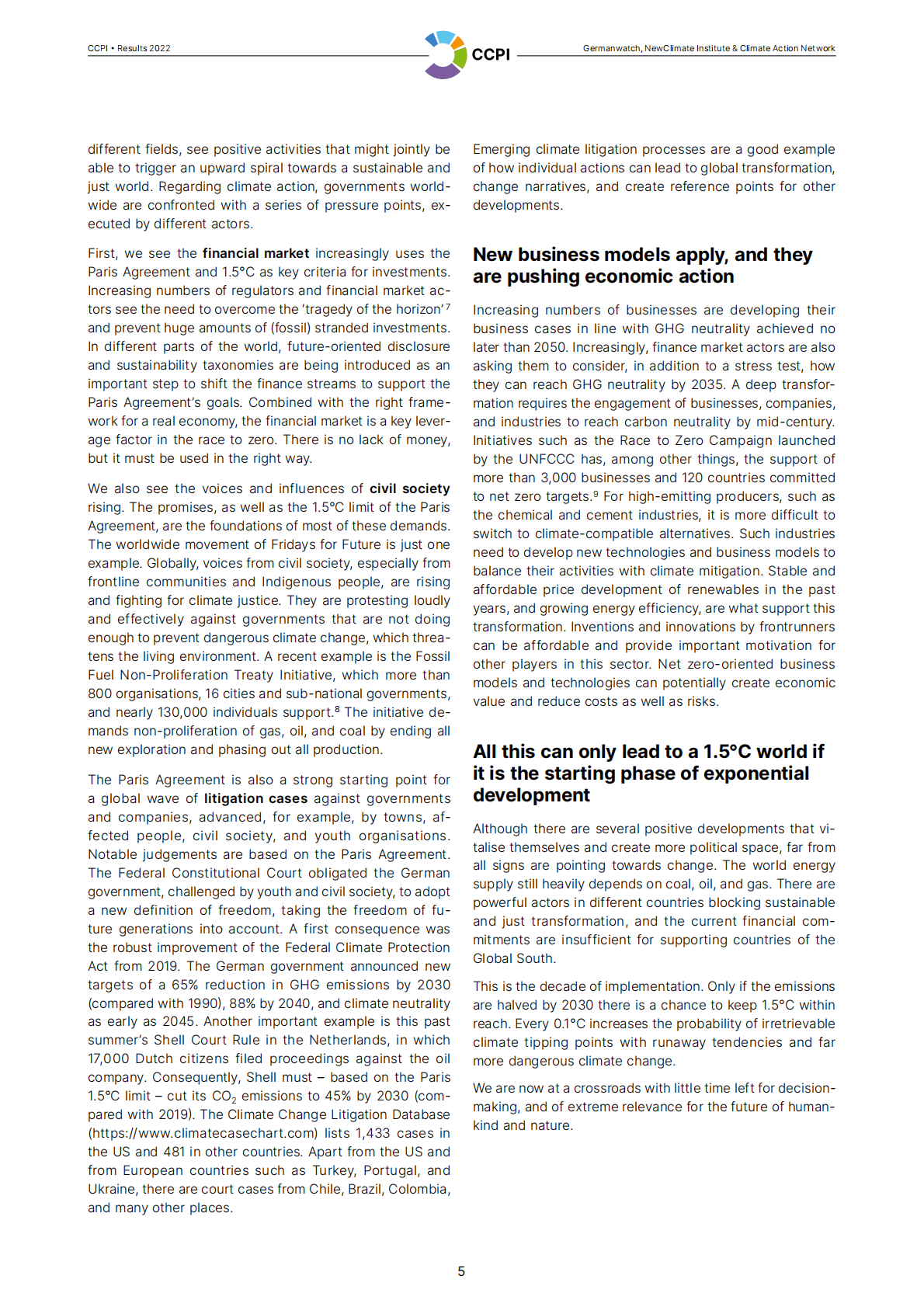 CAN：2022年气候变化绩效指数报告【英文版】 第5页