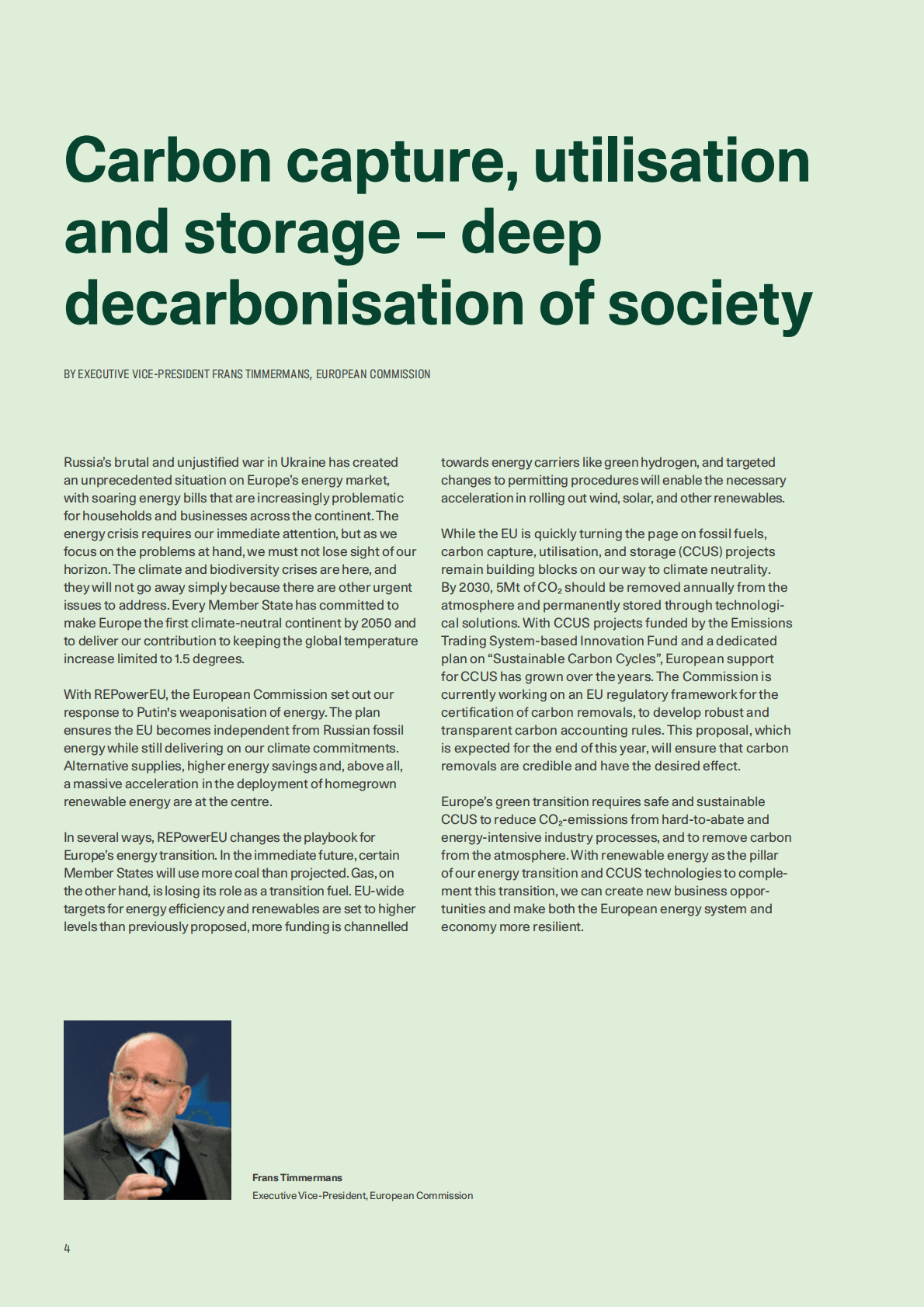 绿色国度：碳捕获、利用及封存(CCUS)白皮书【英文版】 第4页