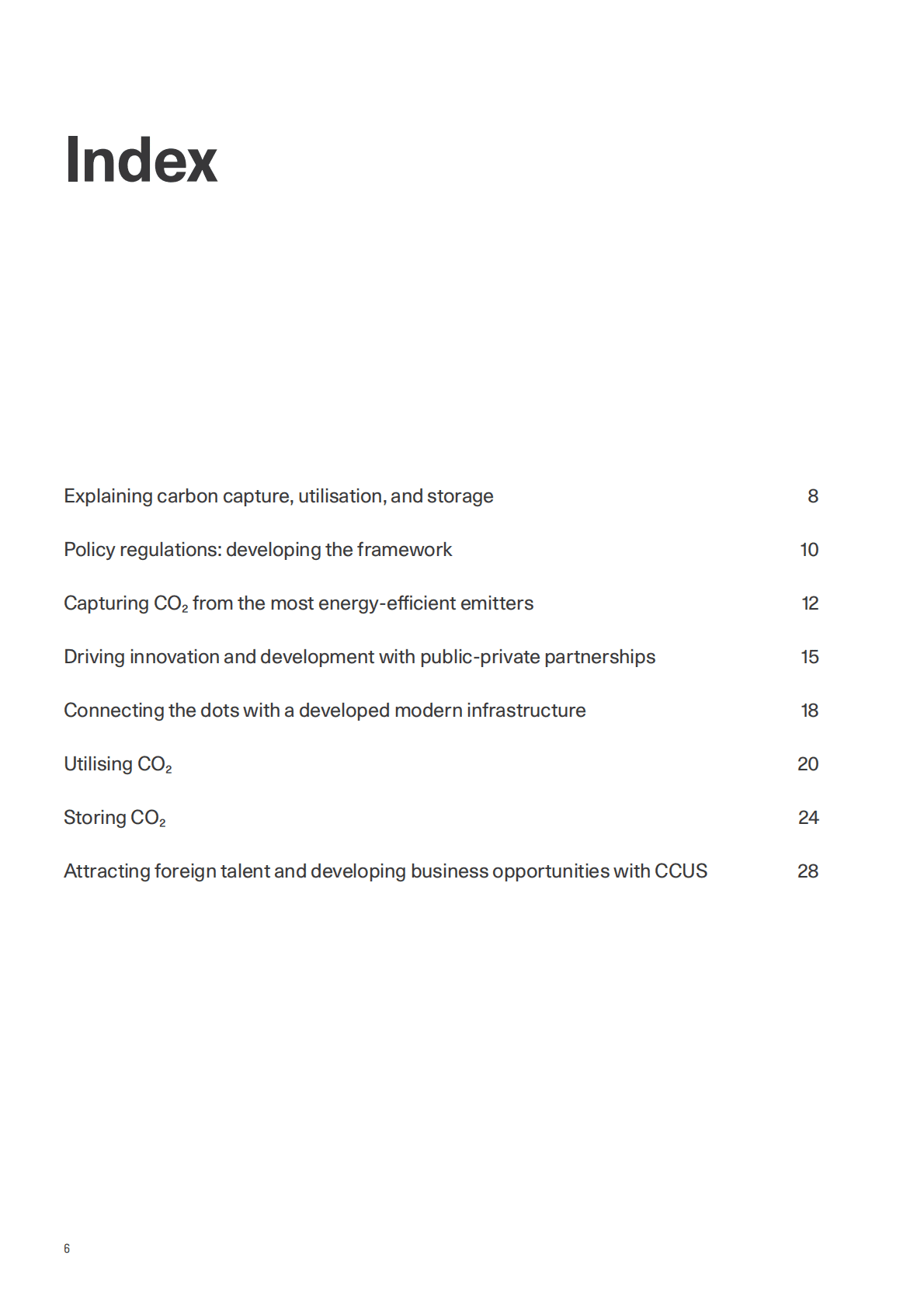 绿色国度：碳捕获、利用及封存(CCUS)白皮书【英文版】 第6页