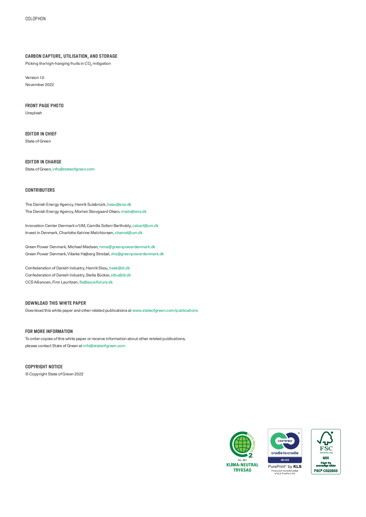 绿色国度：碳捕获、利用及封存(CCUS)白皮书【英文版】 第2页