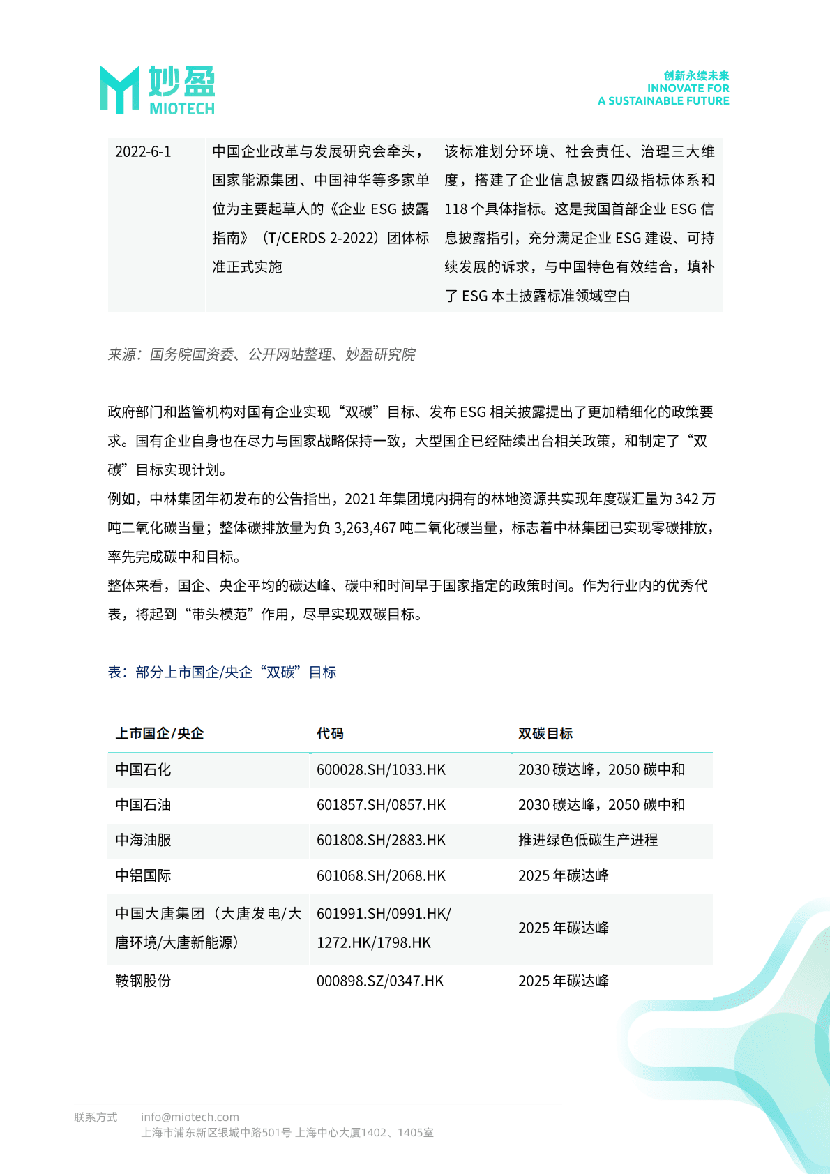 妙盈研究院：国企ESG之路任重道远 第5页