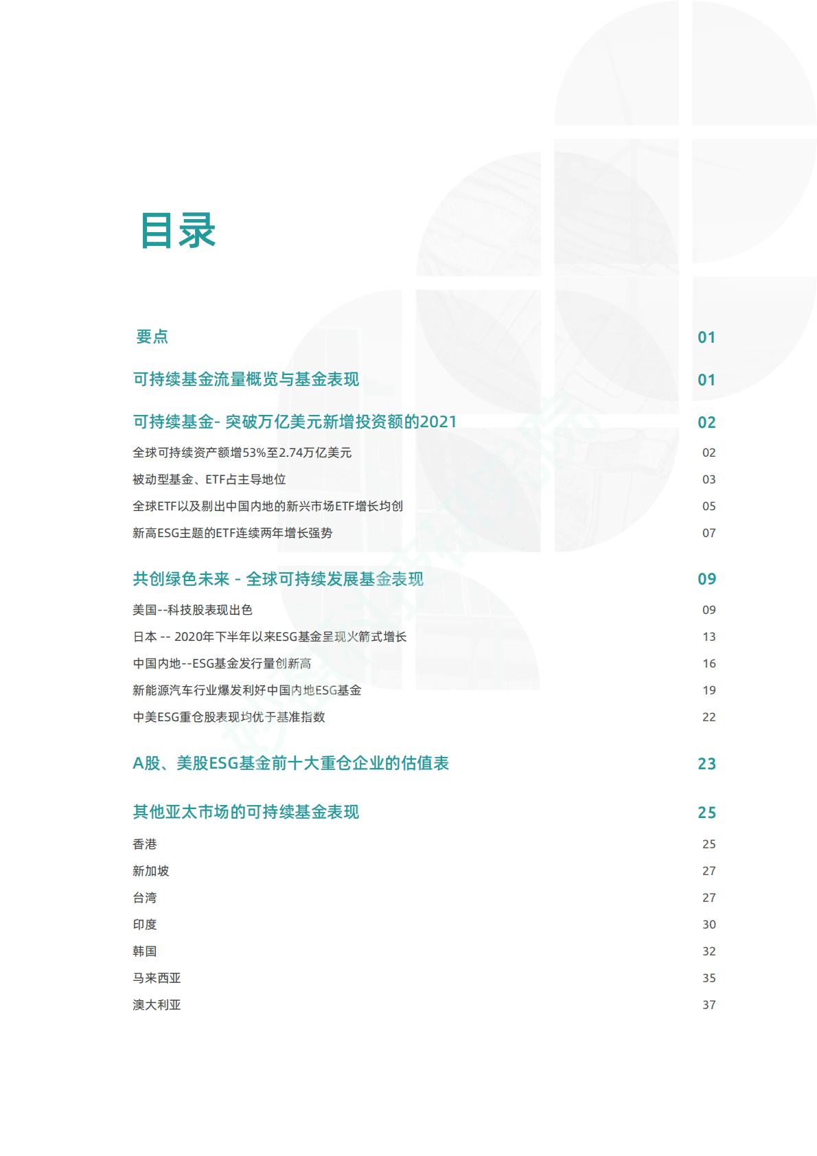 妙盈研究院：共创绿色未来——2021-22全球可持续基金发展进程 第2页
