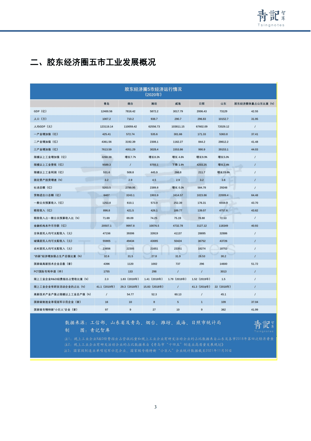 青记智库：胶东经济圈五市优势产业差异化发展对策建议 第5页