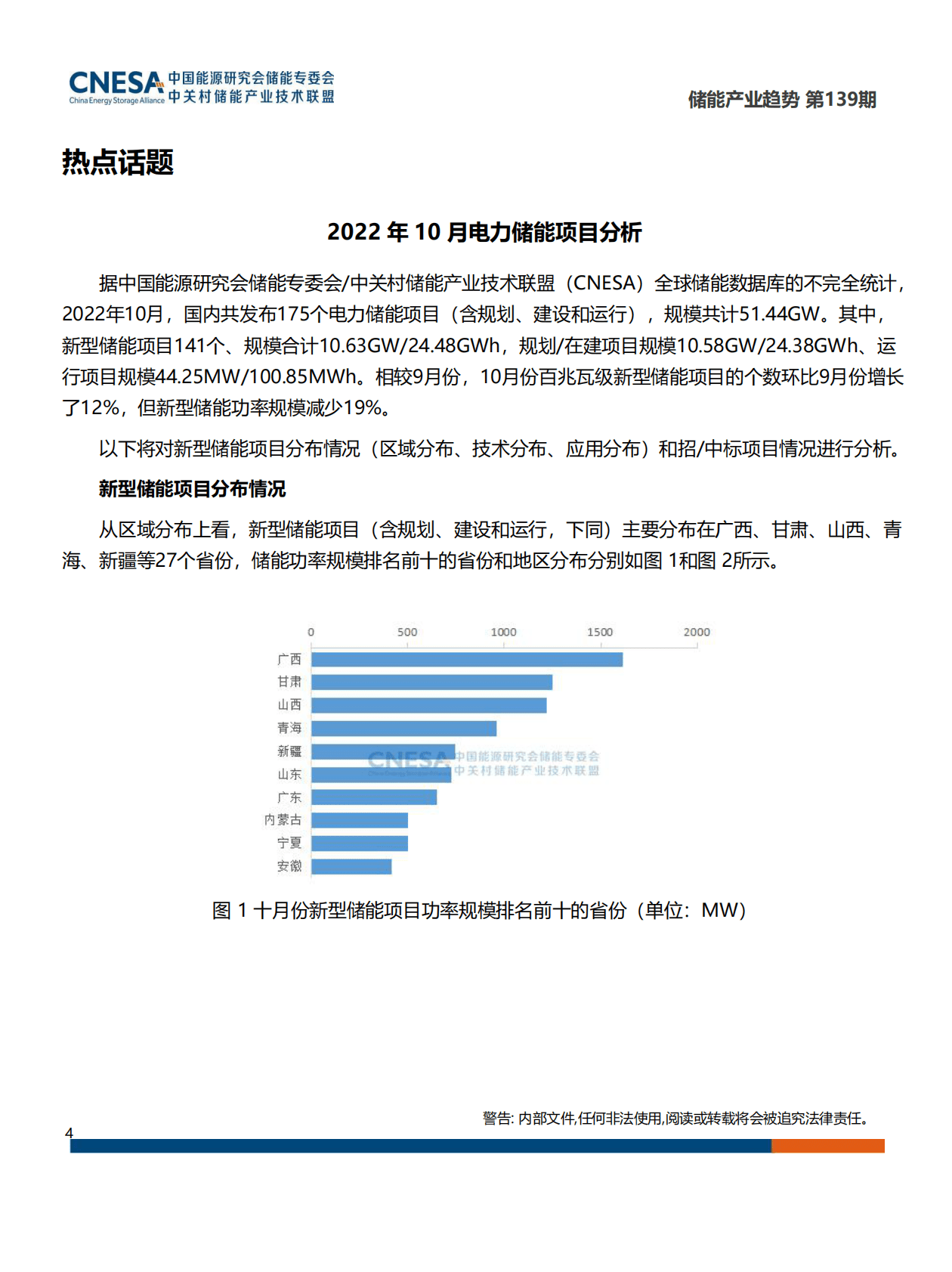 上海环境能源交易所：《储能产业趋势》2022年10月 第4页