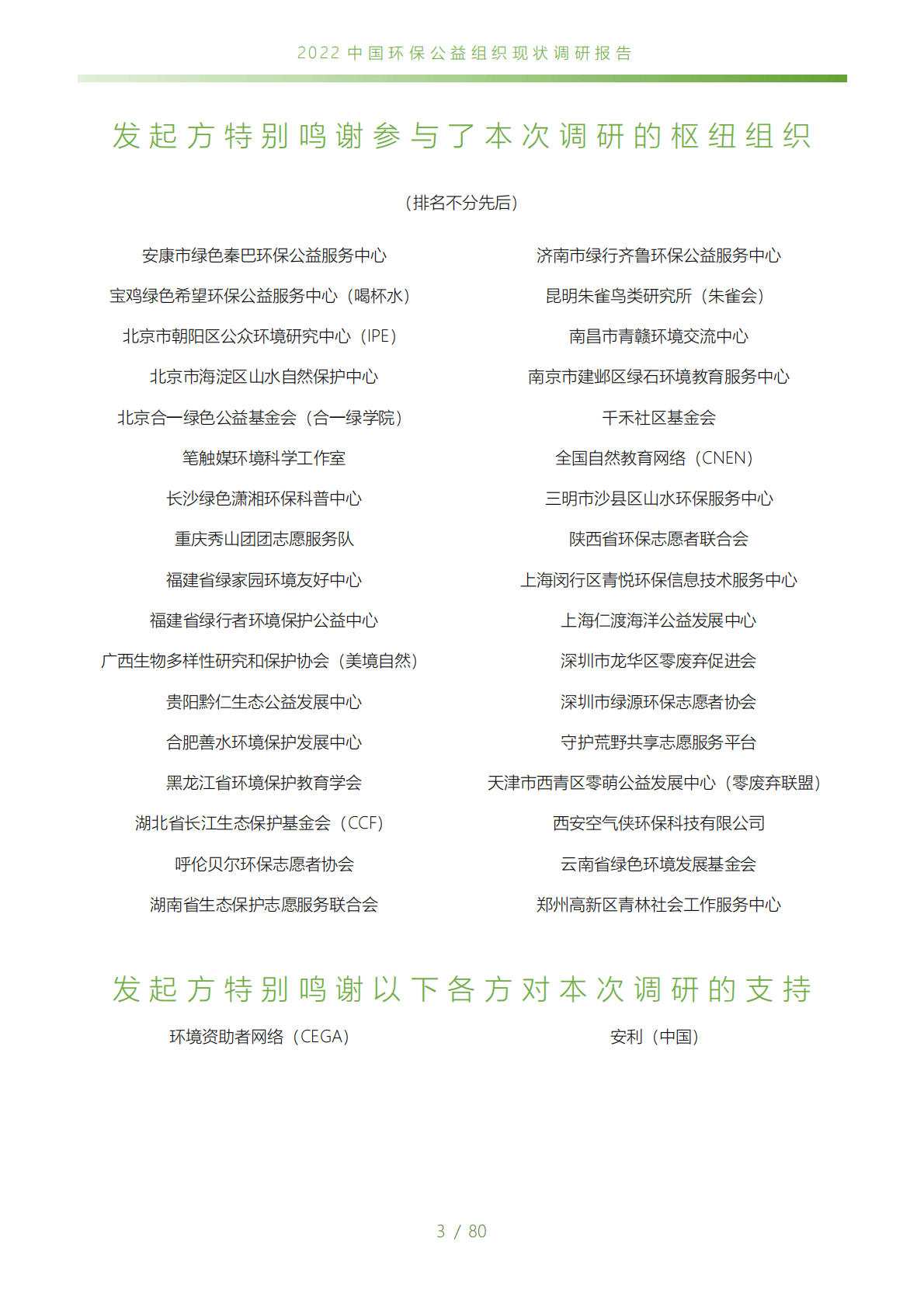 CEGA：2022中国环保公益组织现状调研报告 第4页