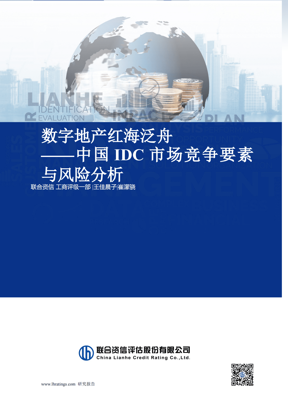联合资信：中国IDC市场竞争要素与风险分析：数字地产红海泛舟 第1页