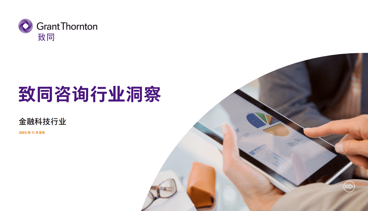致同咨询：2020年金融科技行业洞察 第1页