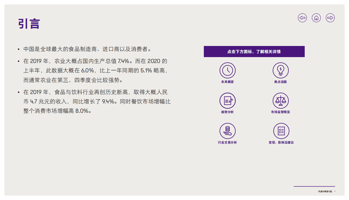 致同咨询：2020年农业与食品行业洞察 第2页