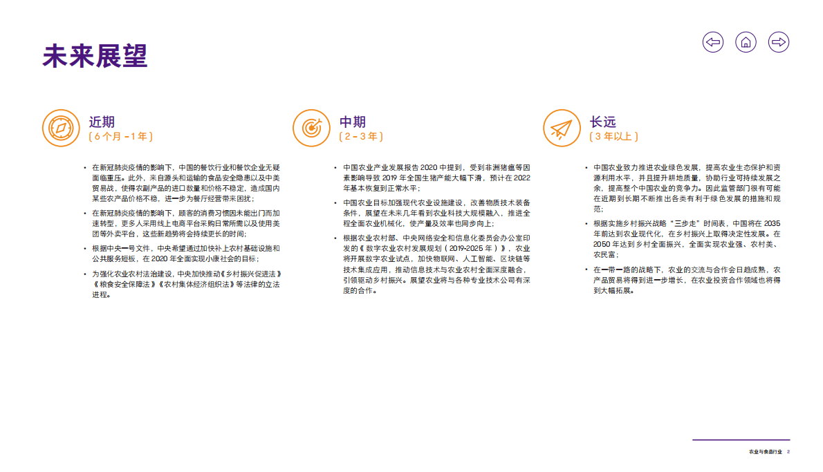 致同咨询：2020年农业与食品行业洞察 第3页