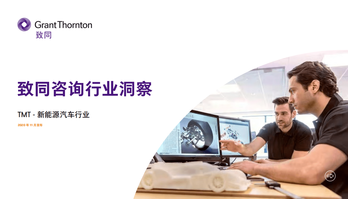 致同咨询：2020年新能源汽车行业洞察 第1页
