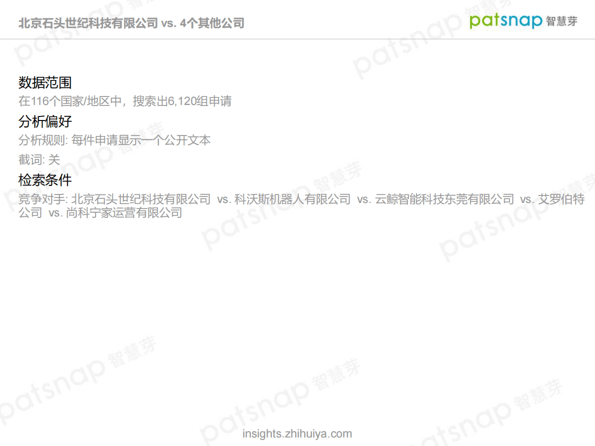 智慧芽Insights：扫地机器人行业竞争分析报告 第2页