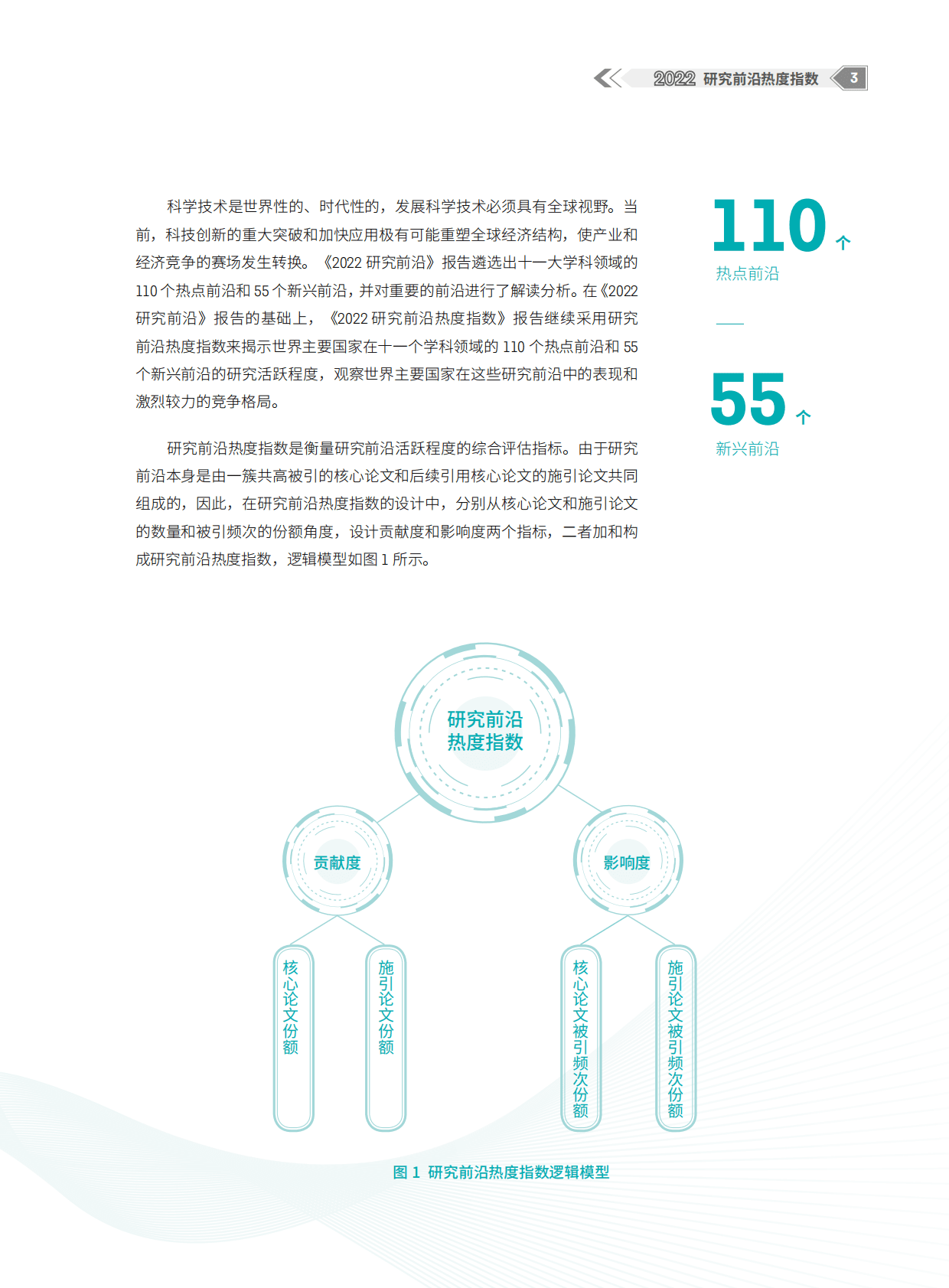 中国科学院&科睿唯安：2022研究前沿热度指数 第3页