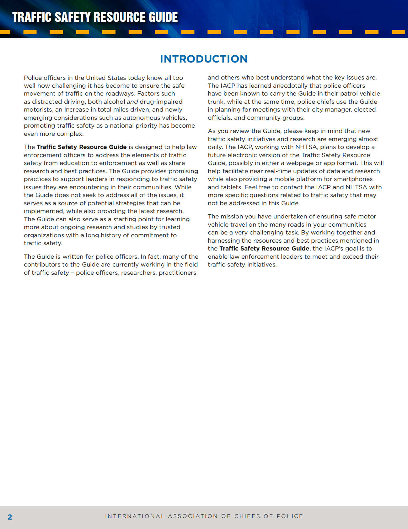 IACP：交通安全资源指南【英文版】 第3页