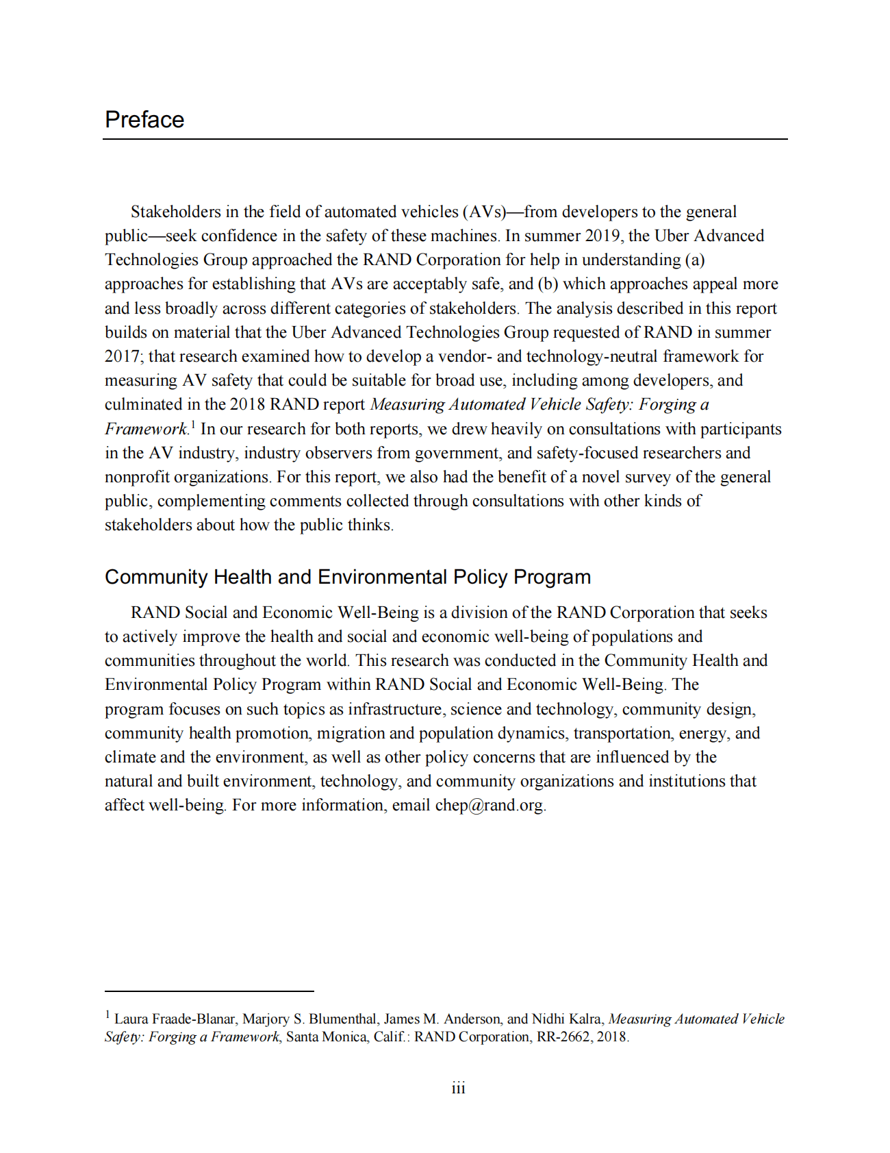 兰德：足够安全——评估自动驾驶汽车可接受安全性的方法（英） 第3页