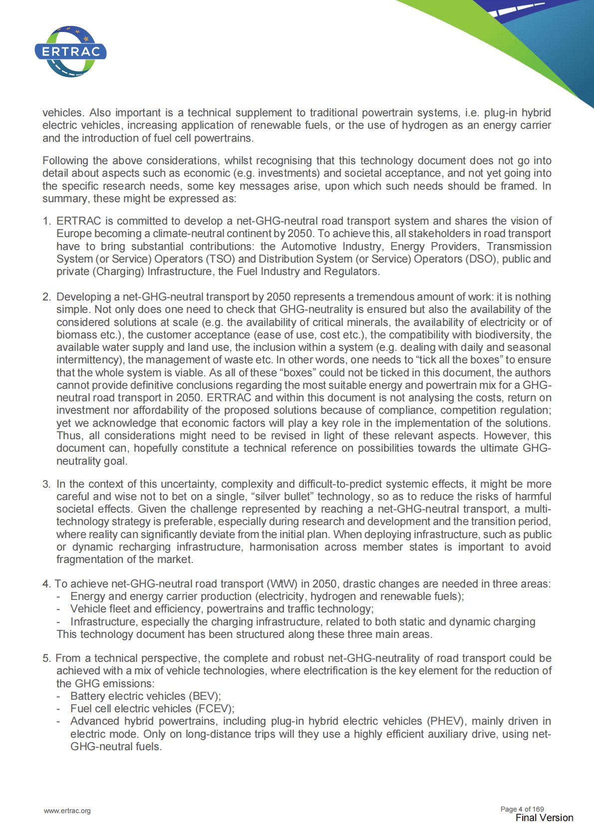 ERTRAC：道路运输可持续能源和动力系统的技术选择图【英文版】 第4页