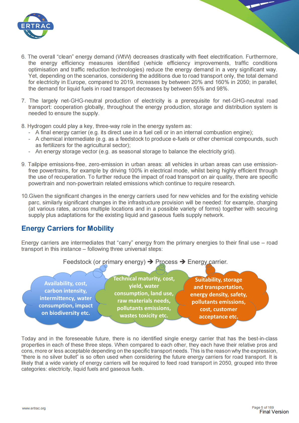 ERTRAC：道路运输可持续能源和动力系统的技术选择图【英文版】 第5页