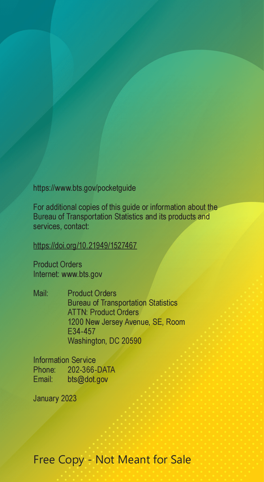 USDT：2023美国交通袖珍指南【英文版】 第2页