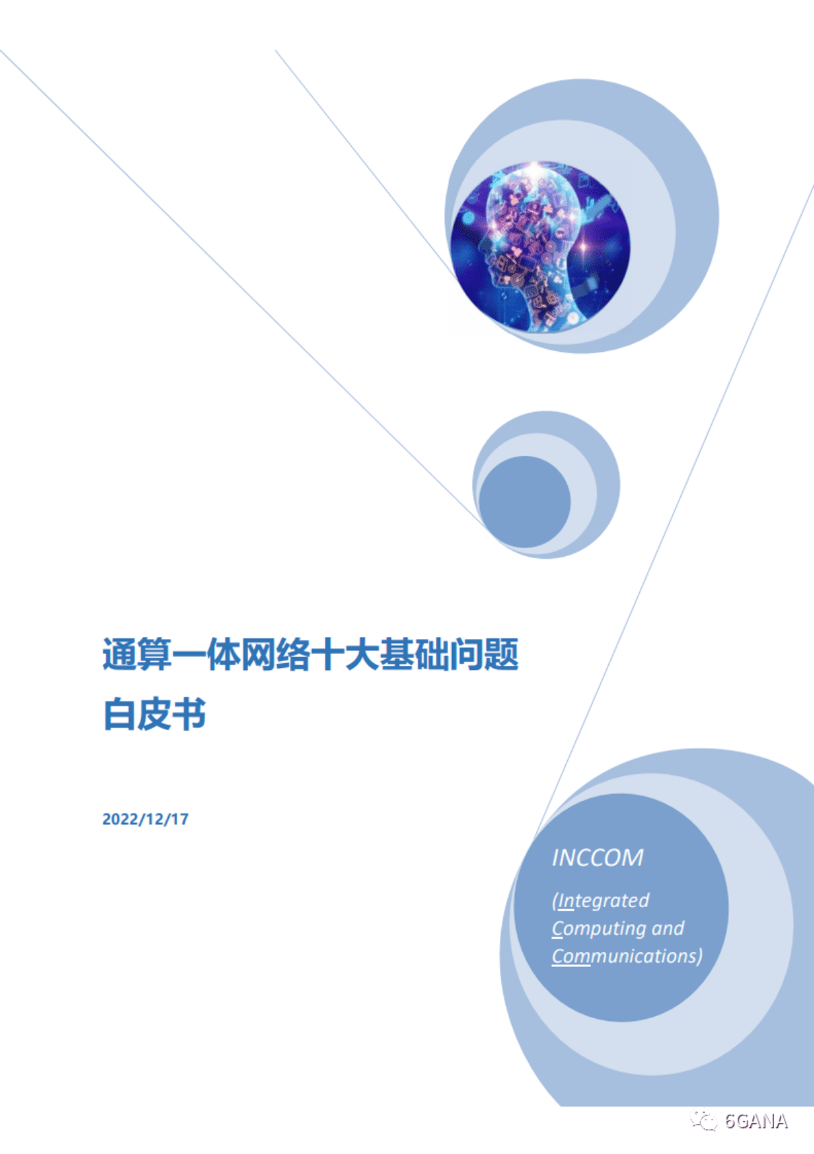 6GANA：通算一体网络十大基础问题白皮书 第1页