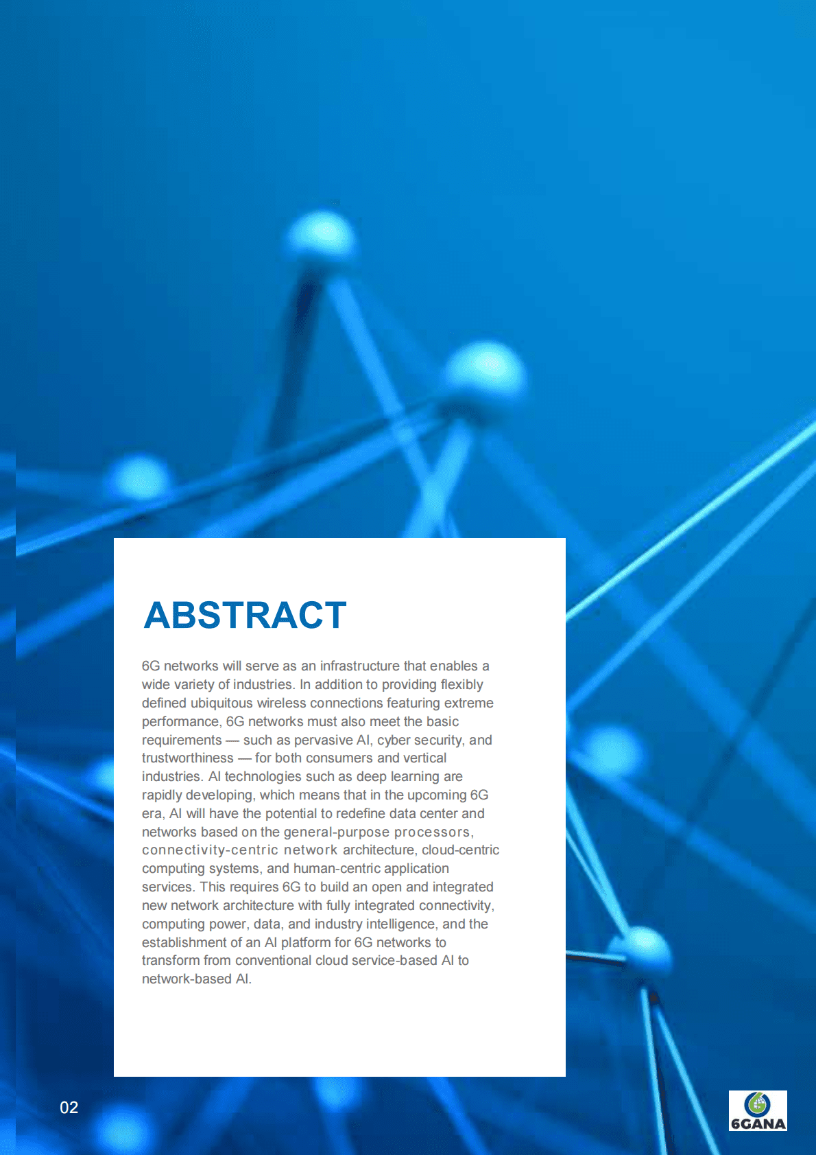 6GANA：From Cloud AI to Network AI 从云人工智能到网络人工智能 第2页