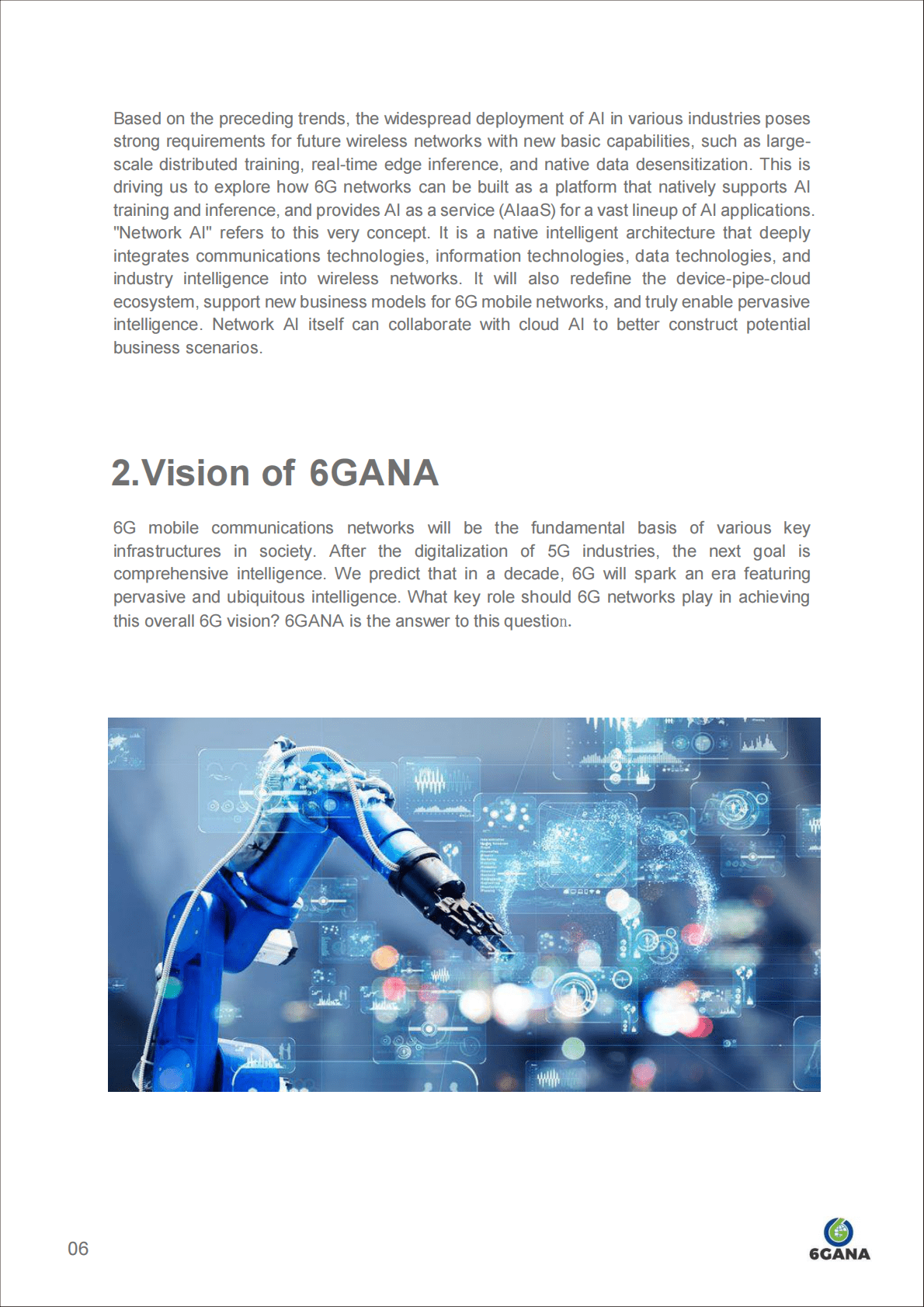 6GANA：From Cloud AI to Network AI 从云人工智能到网络人工智能 第6页