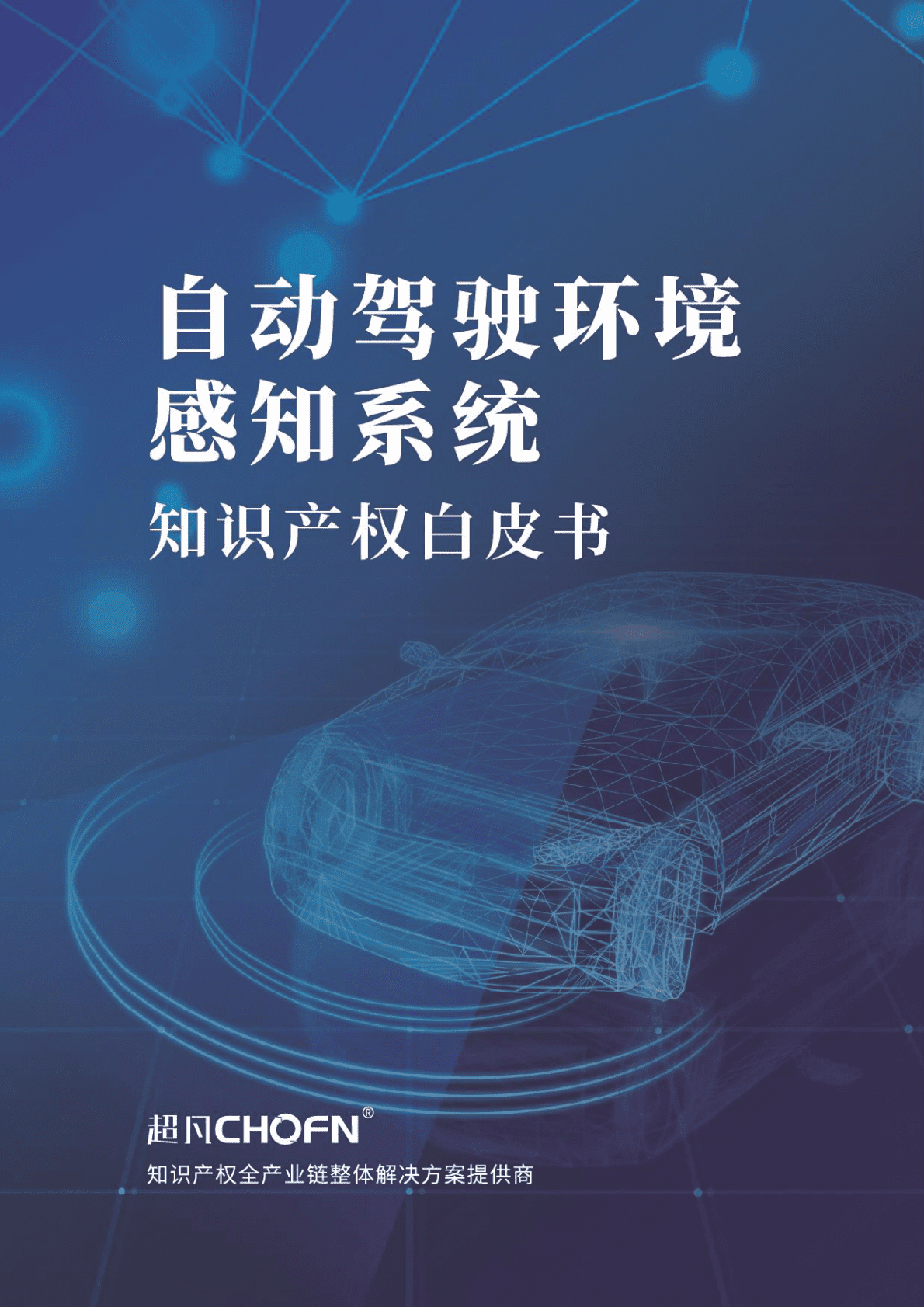 超凡CHOFN：自动驾驶环境感知系统知识产权白皮书 第1页