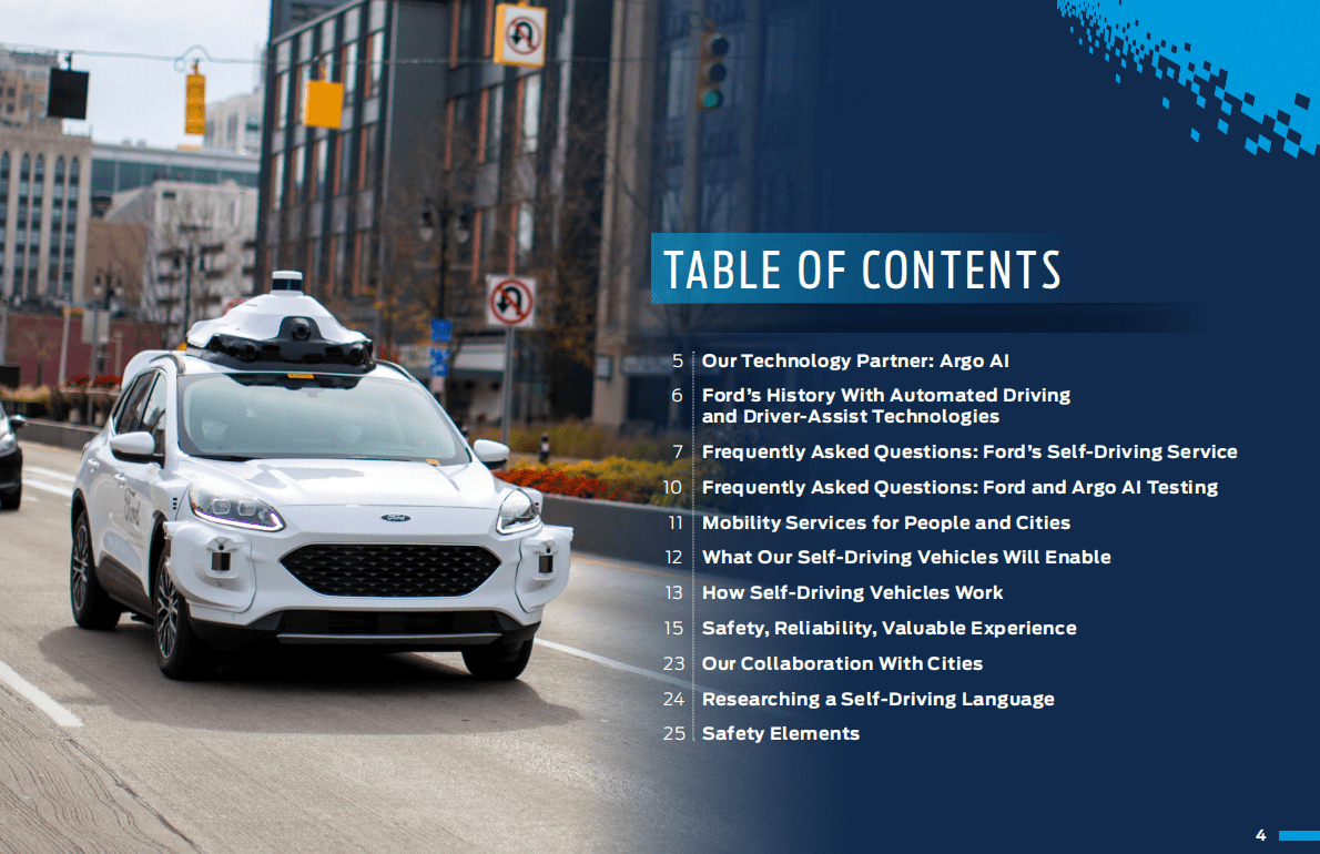 福特：福特自动驾驶深度研究报告（英） 第4页