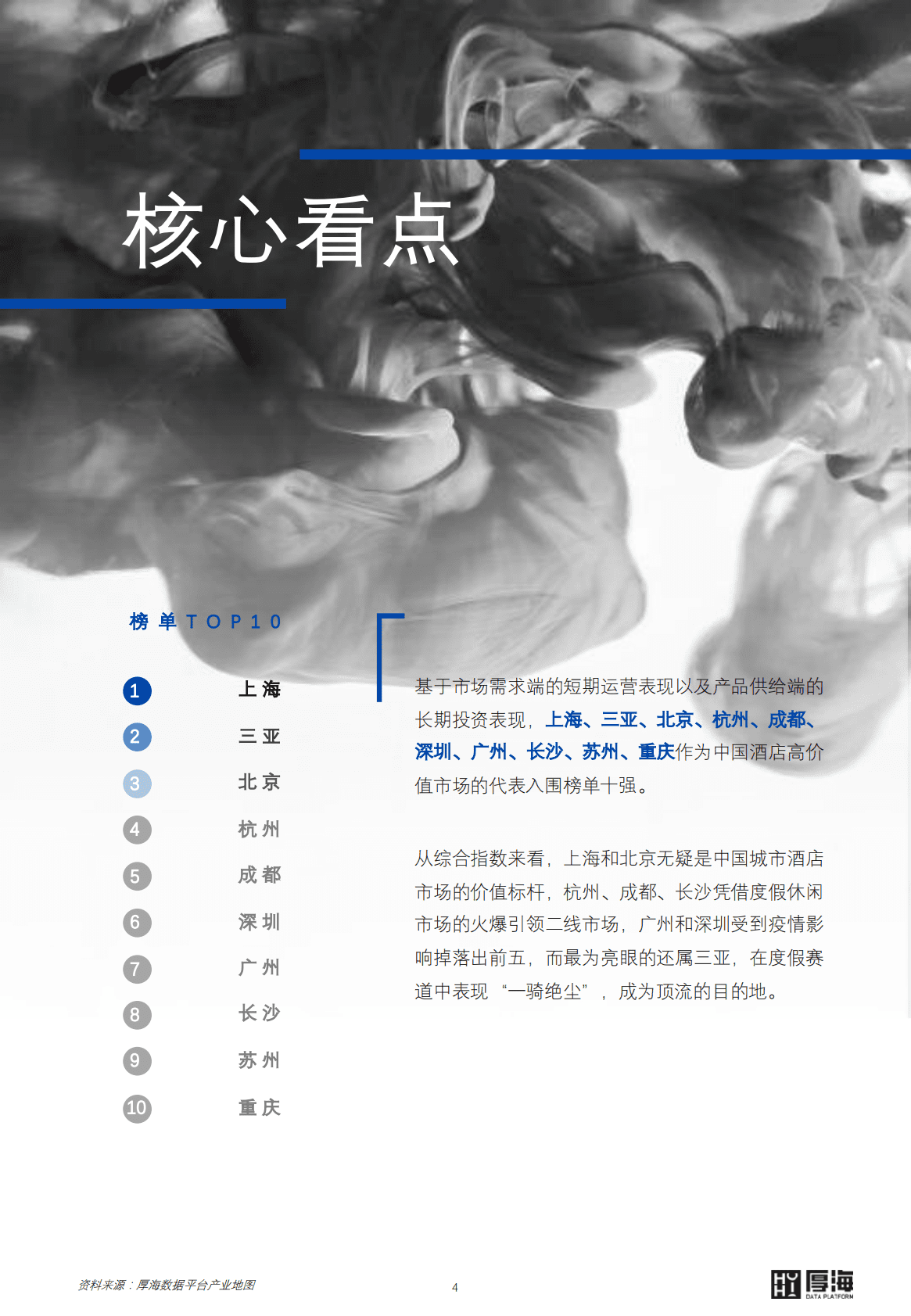 厚海：MVI中国酒店市场价值指数30城榜单 第5页