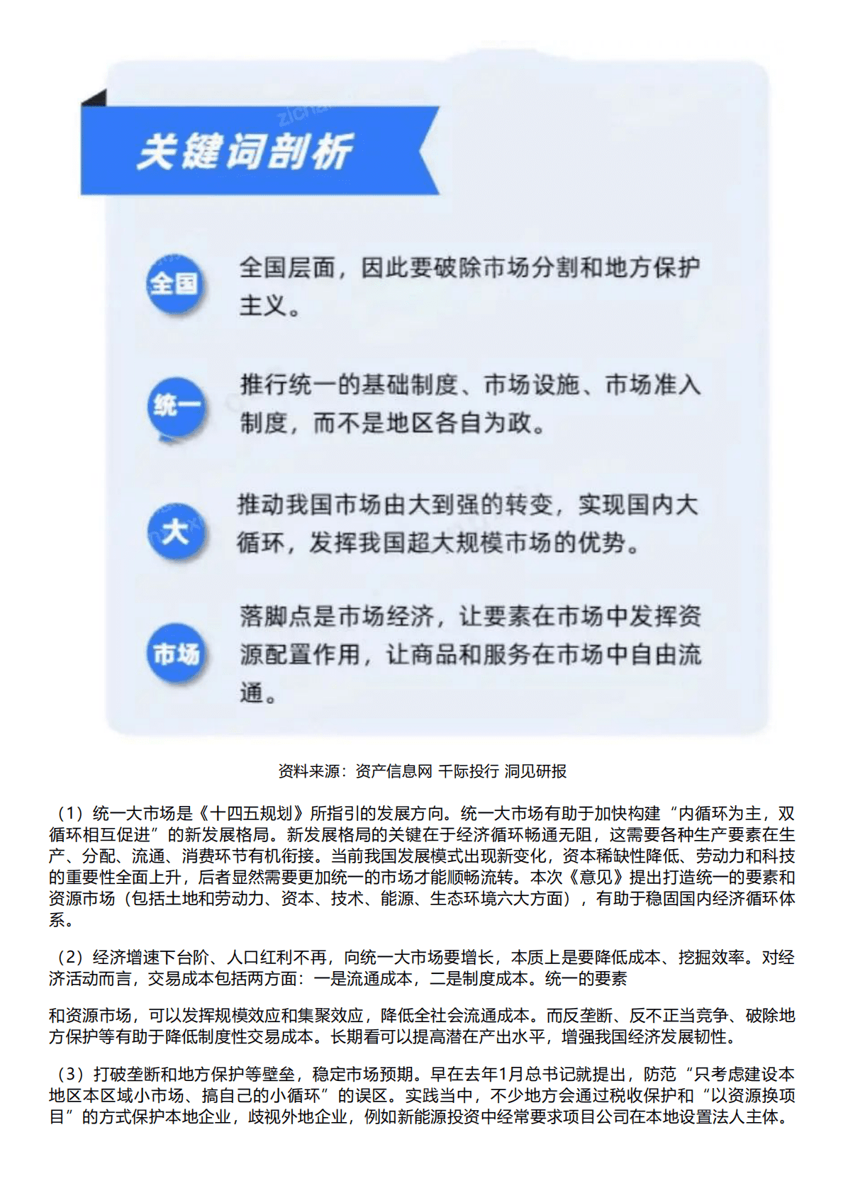 千际投行：2022年统一大市场研究报告 第4页