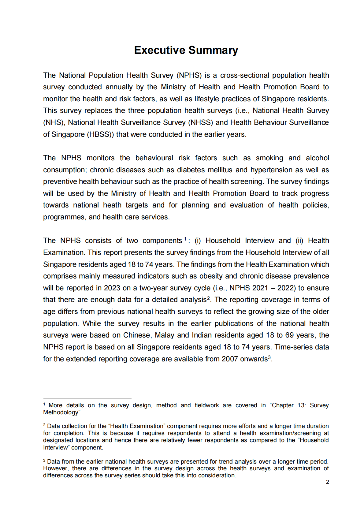 新加坡卫生部：2021全国人口健康调查报告（英） 第5页