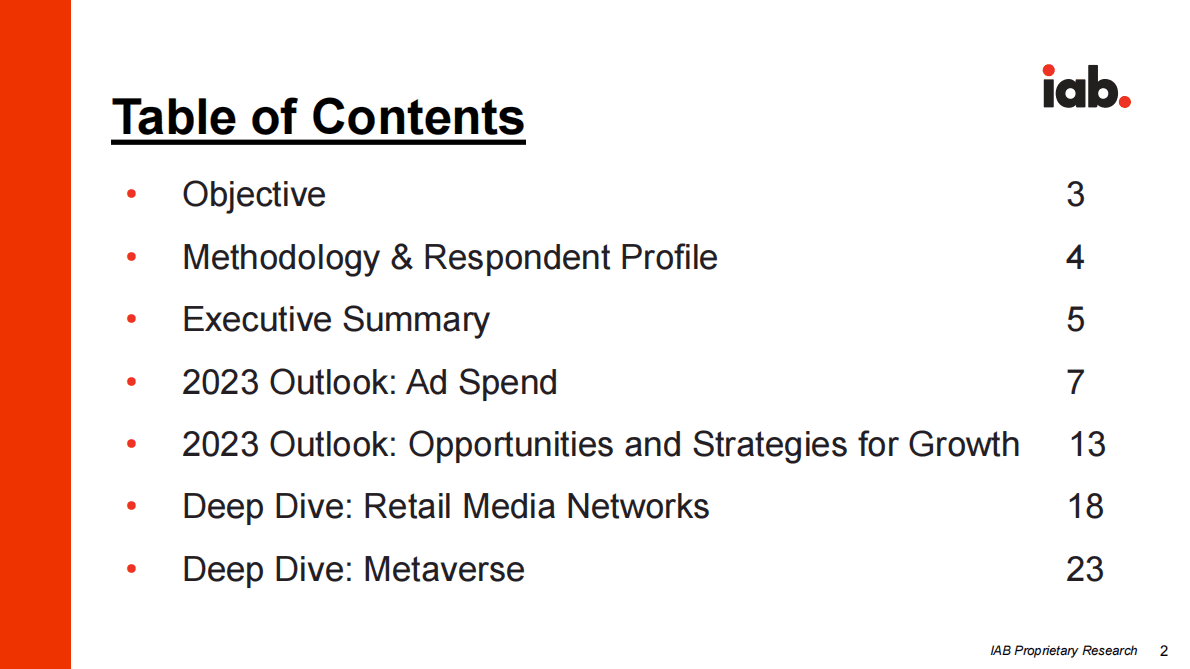IAB：2023年广告展望报告（英） 第2页