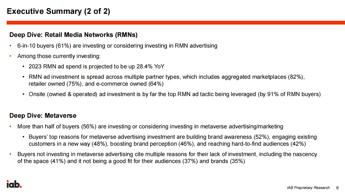 IAB：2023年广告展望报告（英） 第6页