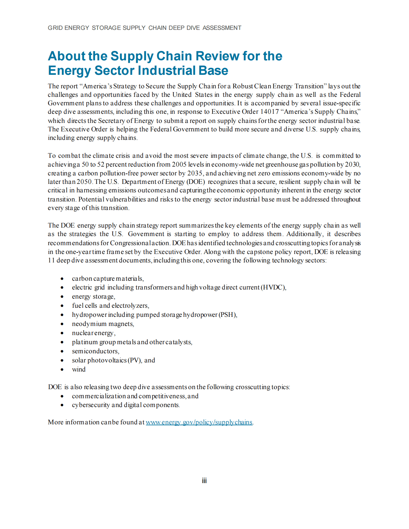 美国电网储能供应链报告（英） 第3页